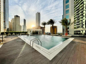 2-BDR, Dubai Marina, Canal and city view
